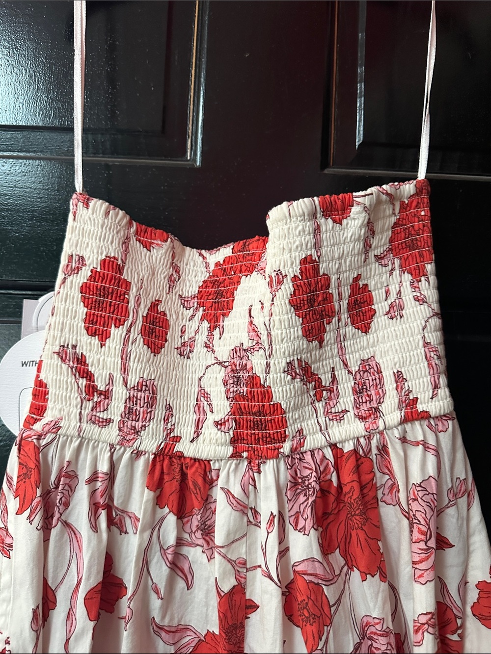 NWT Japna Red Floral Maxi Dress - Picture 4 of 5